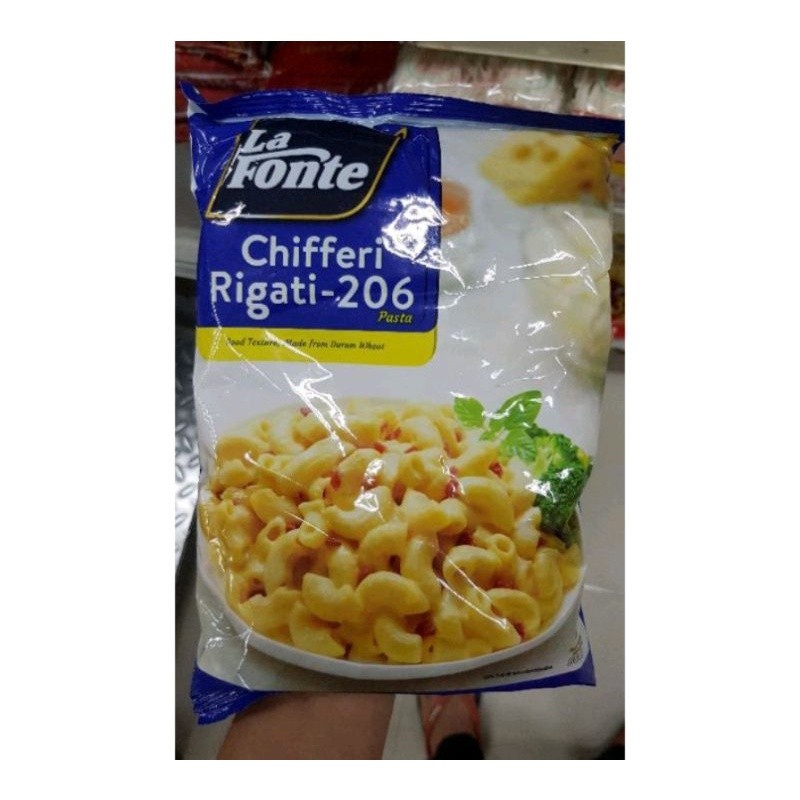 

LA FONTE Chifferi Rigati-206 Pasta Makaroni 500gr - ABO