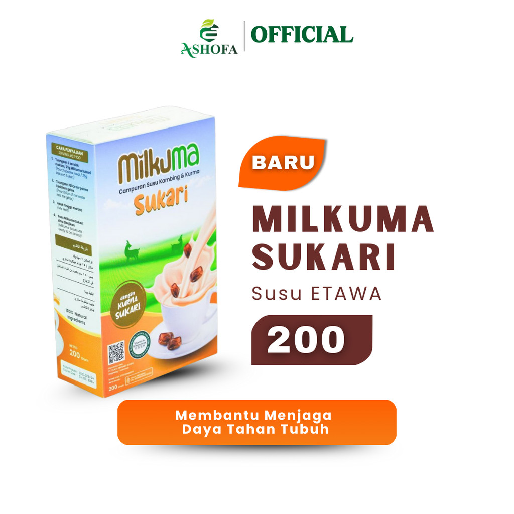 

Milkuma Susu Kambing Etawa Asli Plus Kurma Sukari Daun Kelor Daun Katuk Asi Booster Alami Asli
