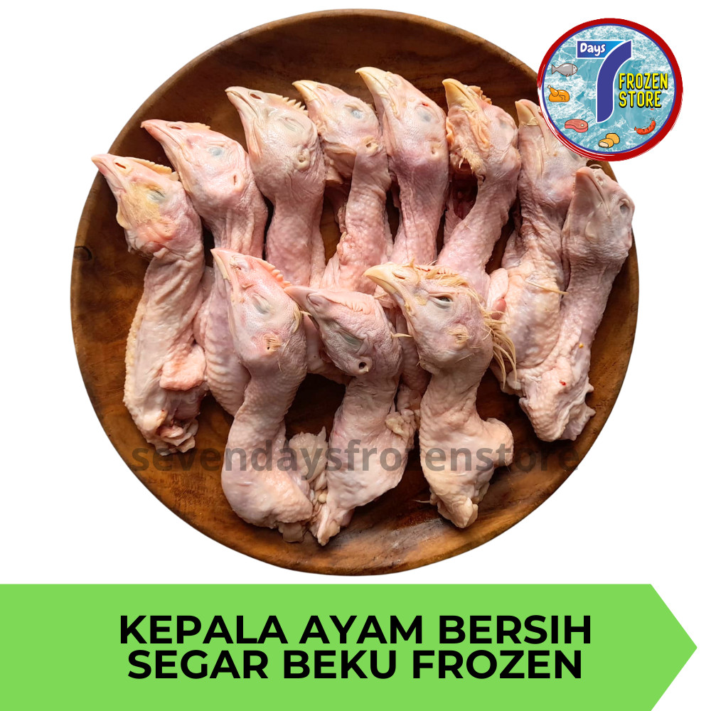 

Kepala Ayam Bersih Segar Beku Frozen 1 Kg