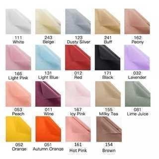 

NM KERTAS BUNGKUS POLOS TRASPARAN