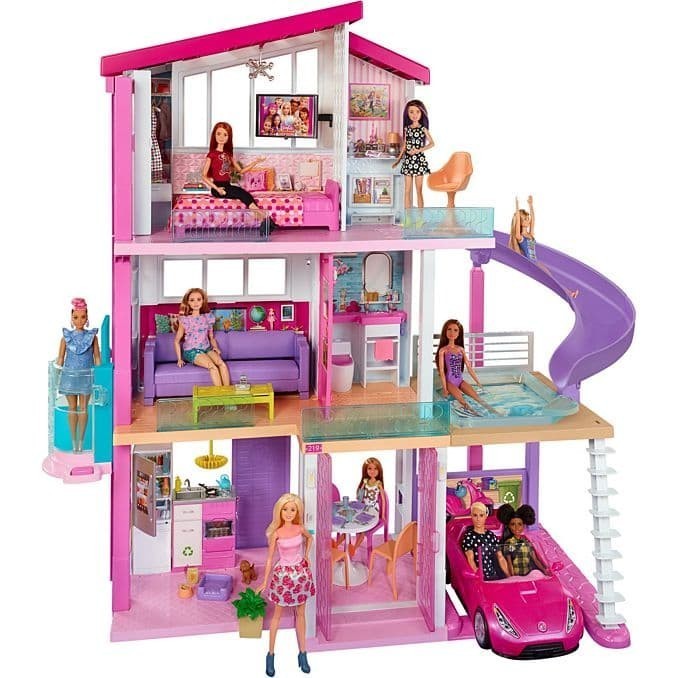 Rumah Barbie 3 lantai Dream House Original MATTEL
