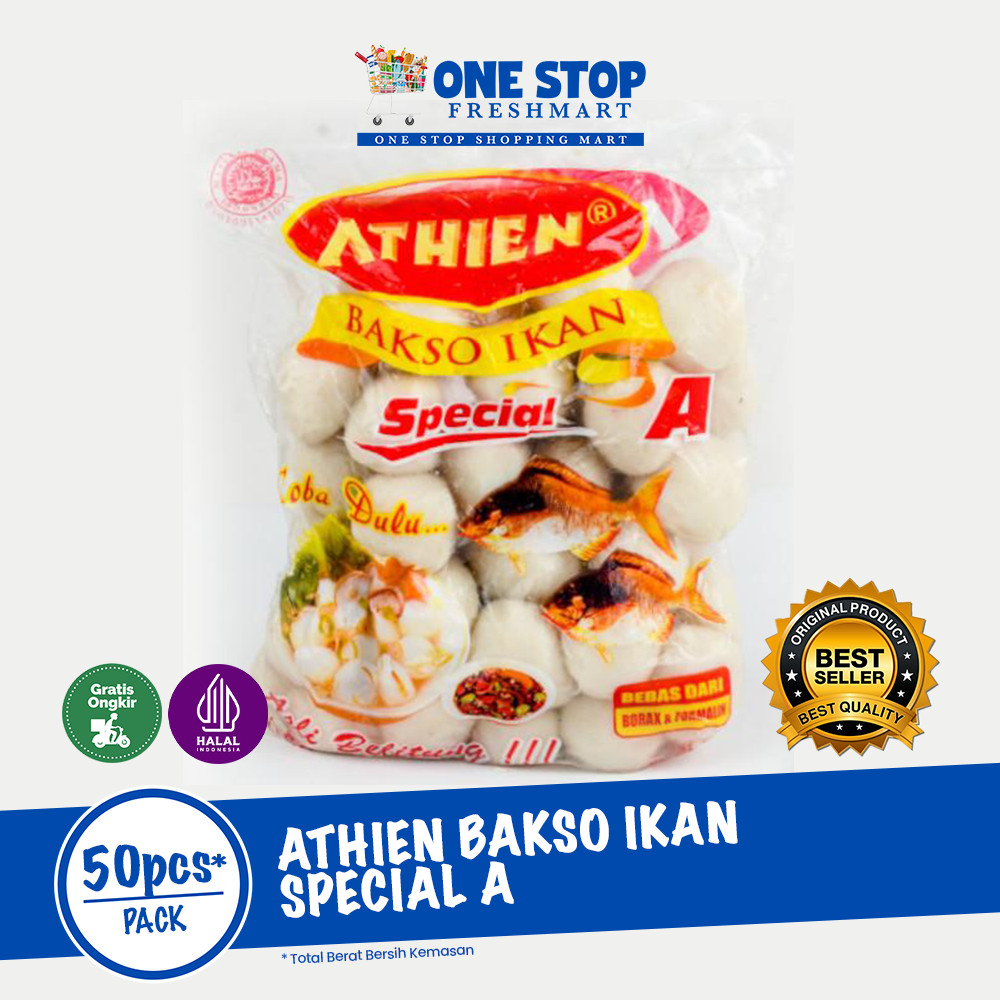 

ATHIEN BAKSO IKAN SPECIAL A ISI 50 PCS