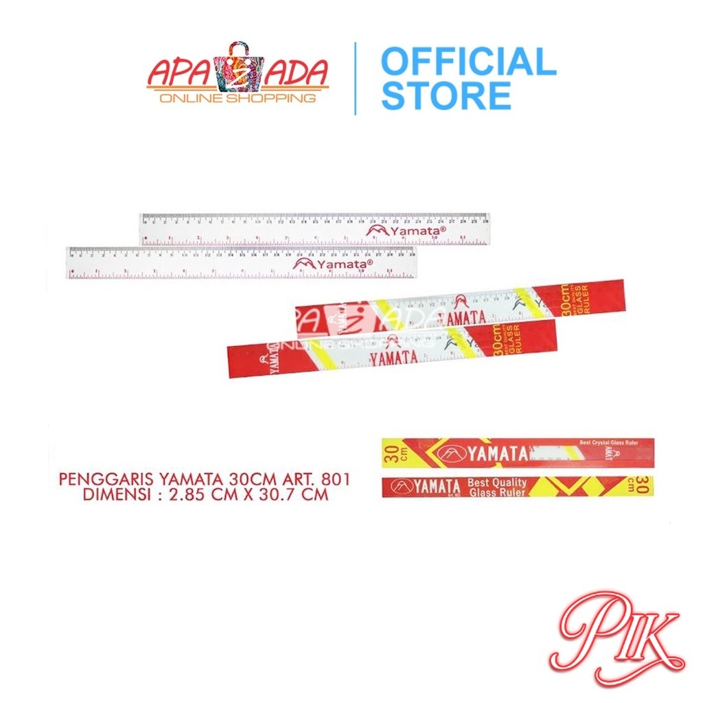 

Penggaris Yamata 30Cm / Set Penggaris Sekolah Murah / Garisan / Ruler / Mistar Murah Berkualitas Bisa Cod