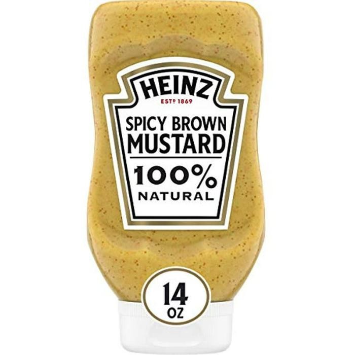 

Heinz Spicy Brown Mustard - 396 gr/14 FL oz