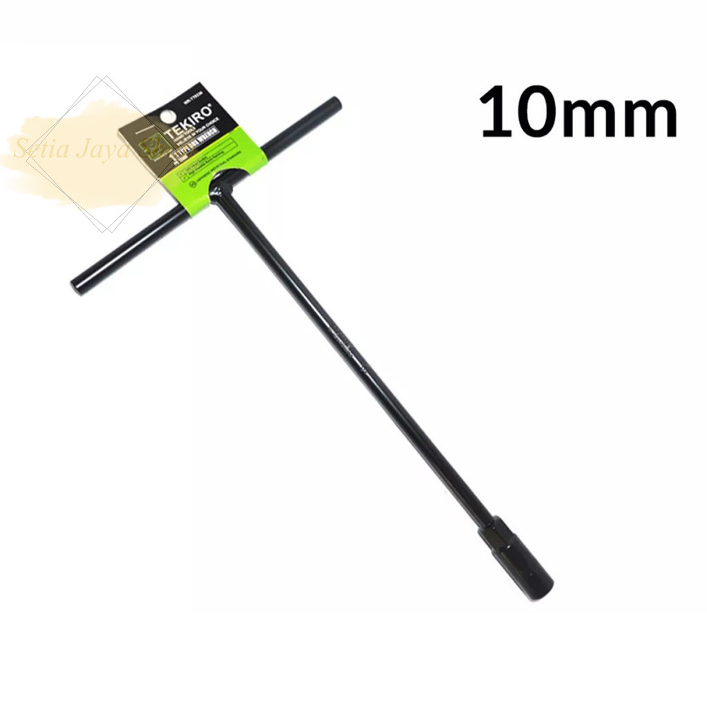 Tekiro kunci sock T 10MM - Hitam,  kunci te 10 tekiro
