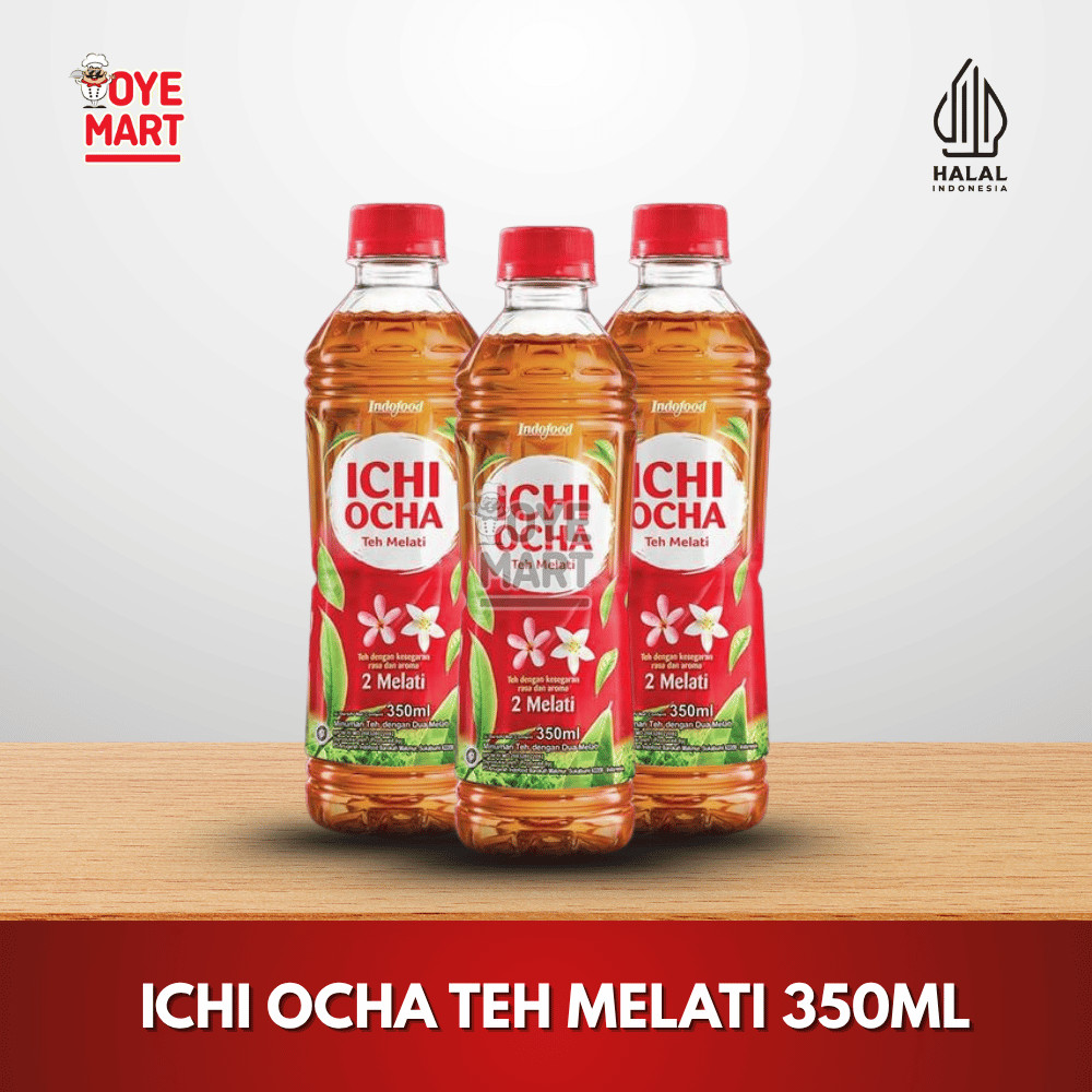 

ICHI OCHA TEH MELATI 350ML JASMINE TEA