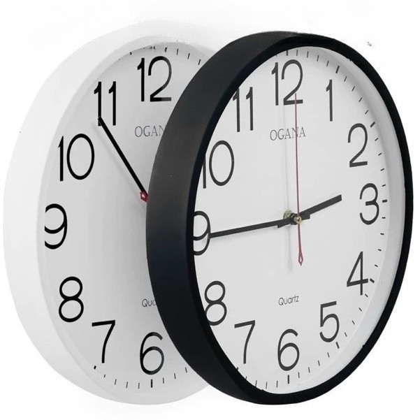 KICLONE_SHOP  PREMIUM  JAM DINDING POLOS OGANA 900T DAN 901T / JAM DINDING BESAR DIAMETER 30 CM DAN 