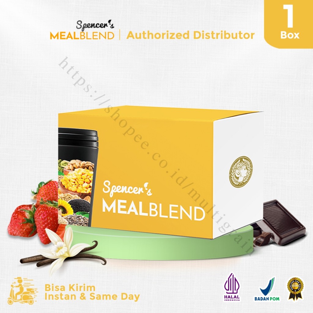 

Spencer's MealBlend - Complete Nutrition Meal Lengkapi Nutrisi Harian Alami EXTRA PACKAGING BUBBLE WRAP (NOT SALE)