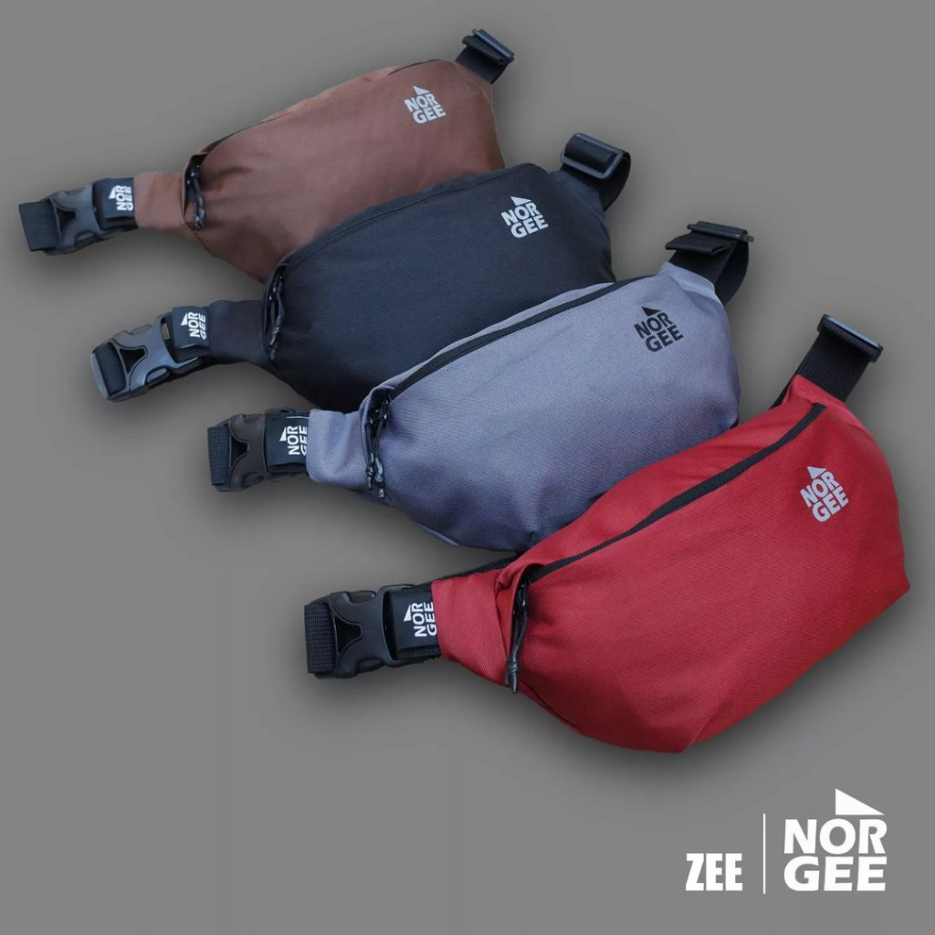 Ready NR Norgee Tas Pinggang Zee terbaru