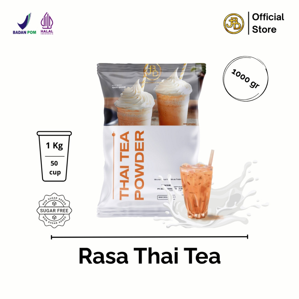 

Bubuk Minuman Premium THAI TEA -Jakarta Bubble Drink | BPOM&HALAL