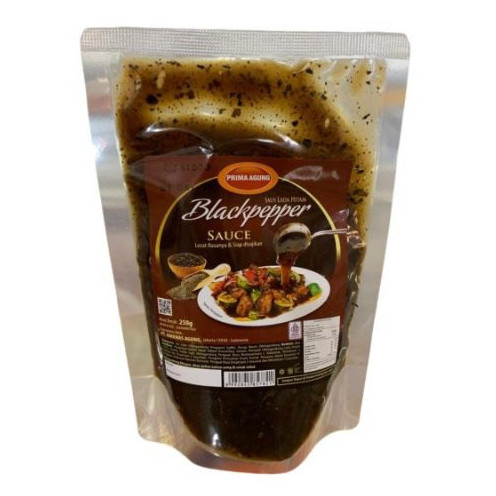 

prima agung saus lada hitam 500 gr