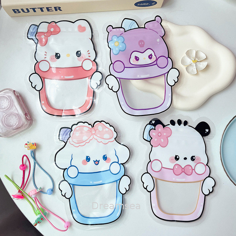 Accessory Packaging Bag Candy Snacks Self Sealing Bag Snowflake Crisp Special-shaped Sealed Bag