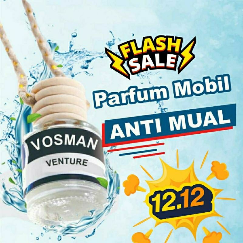 VOSMAN - Parfum Mobil Anti Mual dan Ruangan Mewah Aroma Terapi VOSMAN - VOSMAN Parfum Ruangan Tahan 