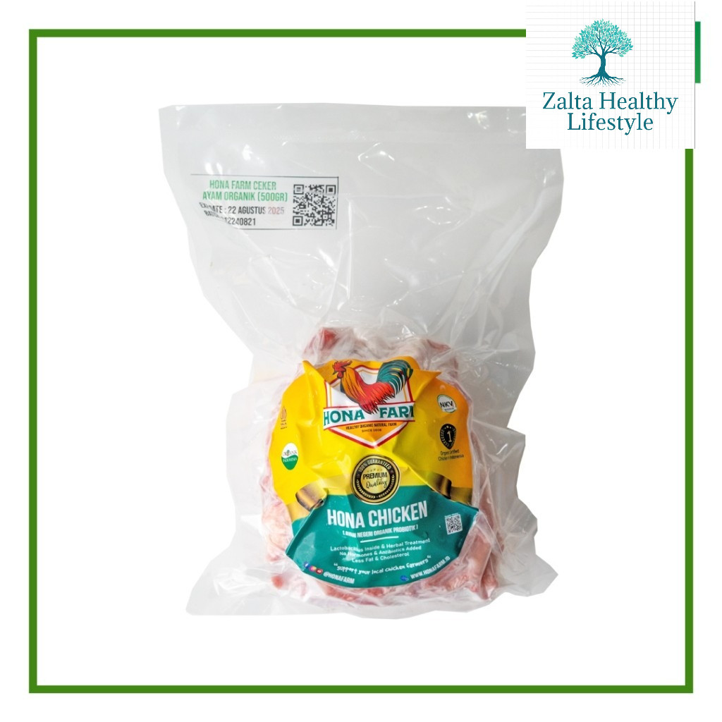 

Hona Farm Ceker Ayam Organik Probiotik 500gr