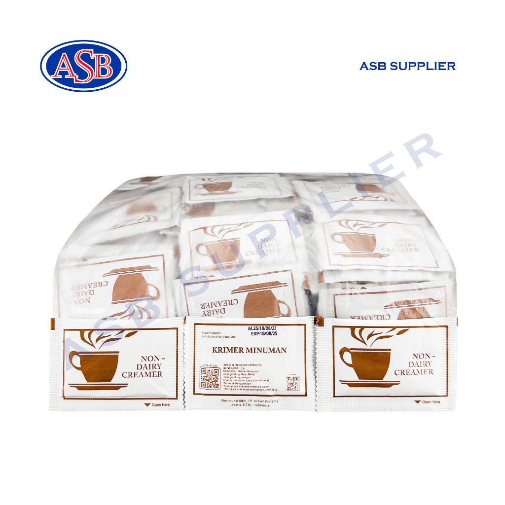 

Creamer Sachet / Krimer Saset Non-Dairy (250 Pcs)