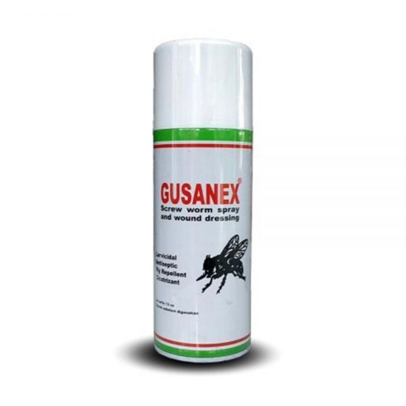 Gusanex Obat Luka Semprot Hewan anti larva lalat dan belatung
