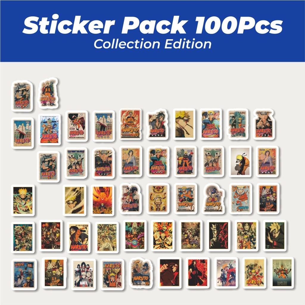 

Hot Stiker Poster Komik Naruto Retro Lucu Anti Air Stikers Berperekat Waterproof Sticker Decal Buat Motor Helm Buku Journal Koper Casing HP Laptop Botol Minum