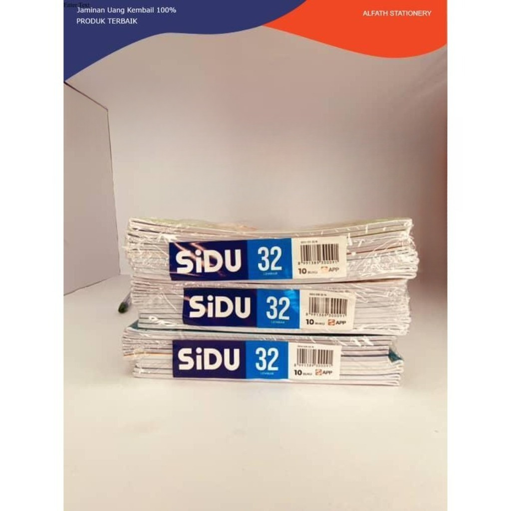 

BUKU TULIS SIDU 32LEMBAR PERPAK GROSIR TERMURAH