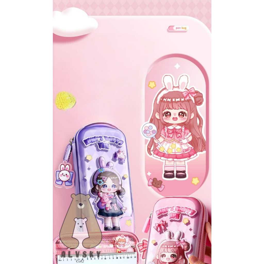 

EDUFUNTOY KOTAK PENSIL ANAK KOREA KARAKTER 3D TIMBUL / TEMPAT PENSIL LUCU ORIGINAL HARDCASE WATERPROOF