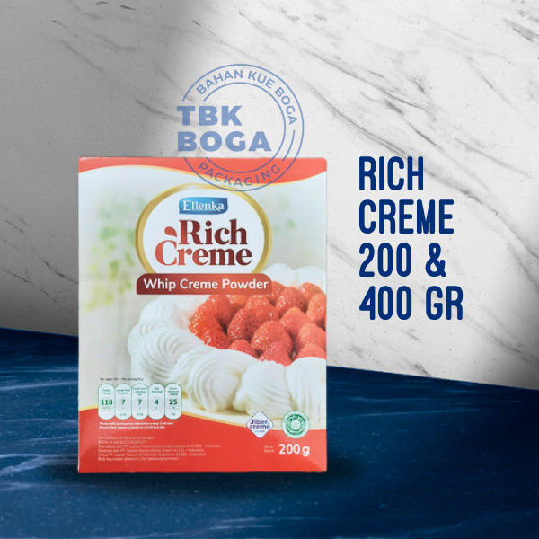 

Rich Creme Ellenka ( 400 gr ) Whip Whipping Cream Krim Bubuk Instant