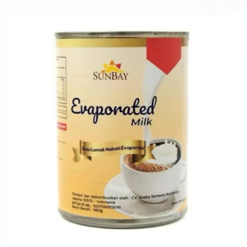 

[TERMURAH] Sunbay Evaporated Milk 380gr