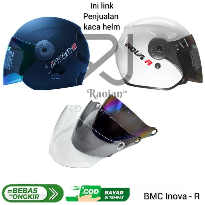 Kaca helm BMC Inova R Visor helm BMC Inova R