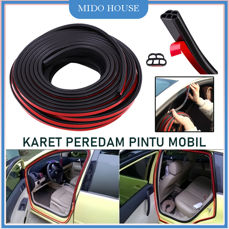 Karet Peredam Pintu Mobil/ 5M/10M Karet Peredam Pintu Mobil/Karet Peredam Pintu Mobil Universal
