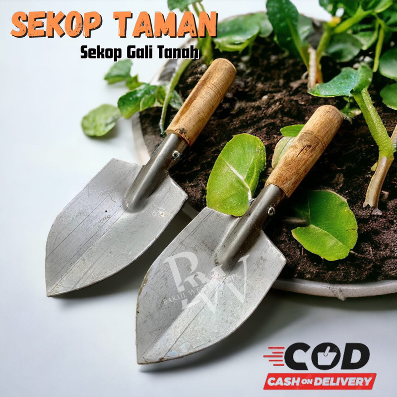 Sekop Taman Mini Besar Untuk Berkebun - Sekop Tanaman - Alat Berkebun