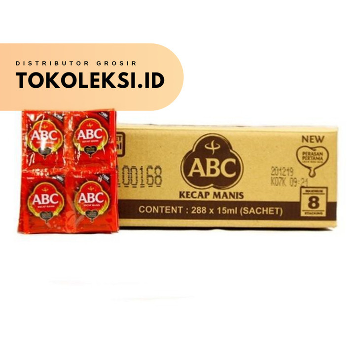 

Harga Per Sachet 1 Renceng Isi 12 Sachet Kecap Manis ABC Sachet 12x15ml.