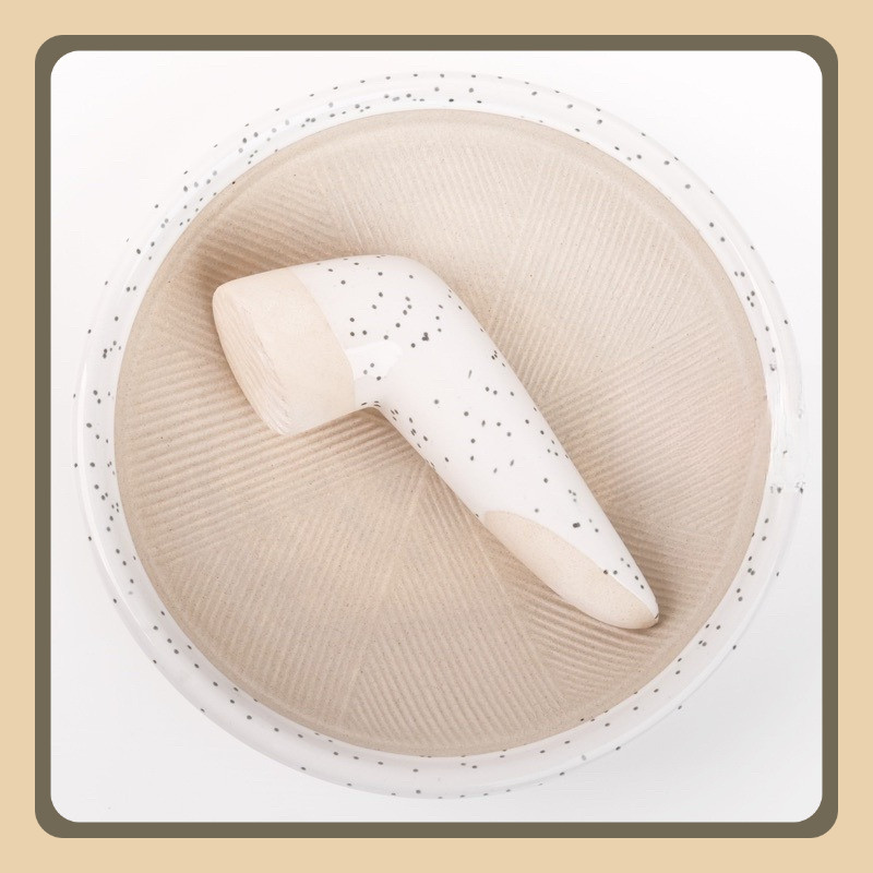 Cobek Keramik dan Uleg Keramik Kekinian "GEMMA"