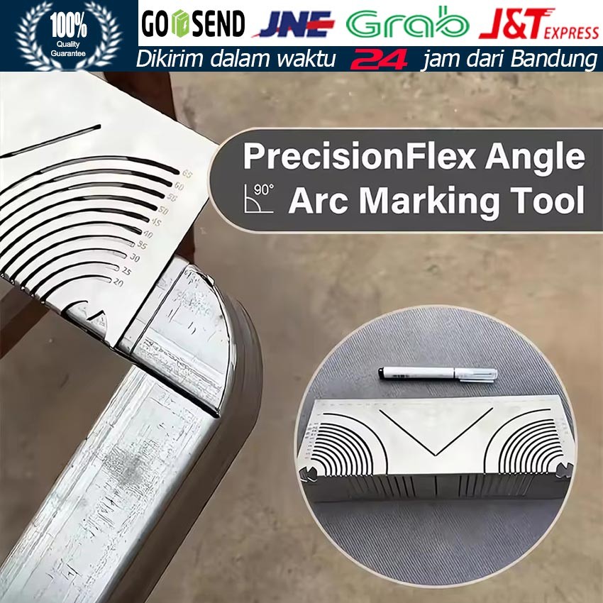 

Penggaris Bending Pipa 3D Multifungsi 90° Untuk Ukur Sudut, Gambar Lingkar dan Woodworking Presisi