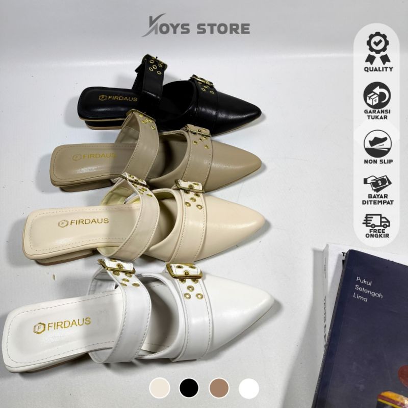 WELSERRSHOP  Flatshoes Sepatu Wanita heels 3cm KOYS KHK-003