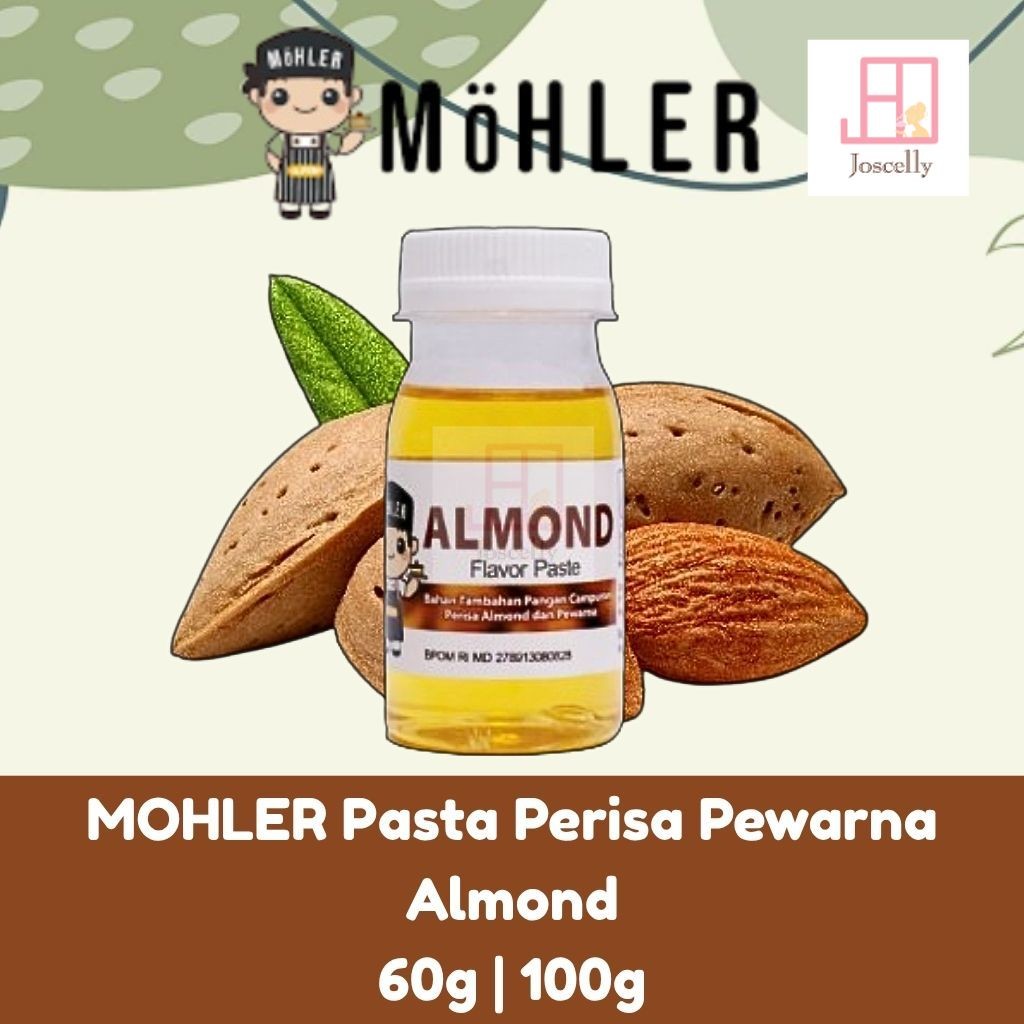 

JOSCELLY.ID MOHLER Pasta Perisa Pewarna Almond