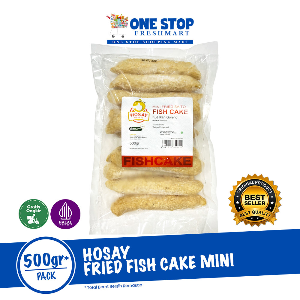

HOSAY MINI SAITO FISH CAKE 500GR
