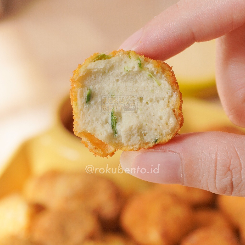 

Chicken Nugget Balls 500Gr Roku Bento BSD Frozen Naget Ayam Bola Siap Goreng - Lauk Bekal Praktis