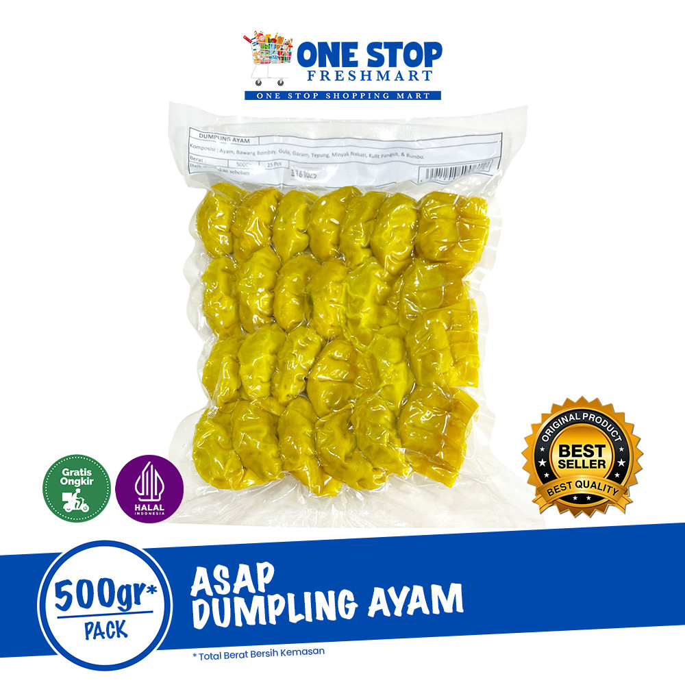 ASAP DUMPLING AYAM 500GR  / ASAP DUMPLING AYAM 500GR