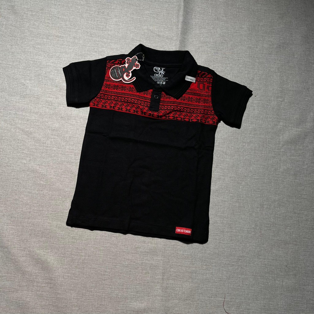 CKT Kaos Polo Batak Anak Basic Tshirt Premium Cok Ko Tengok