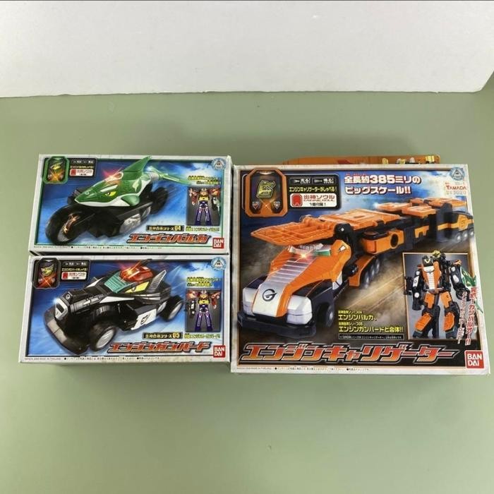 dx Engine Combination Series  06 Carrigator Engine Soul Bandai robot megazord go onger