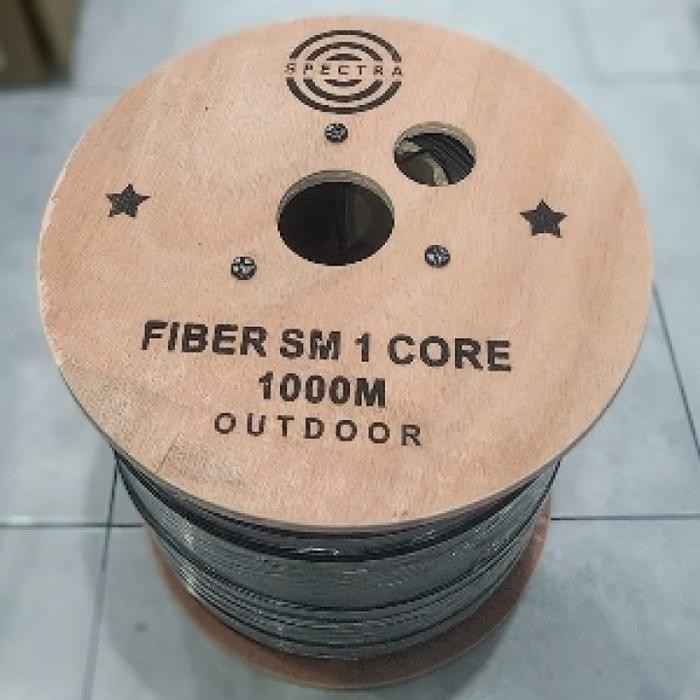 KABEL FIBER OPTIC SPECTRA 1000m Dropcore FO 1KM 1 core 3 Seling -
