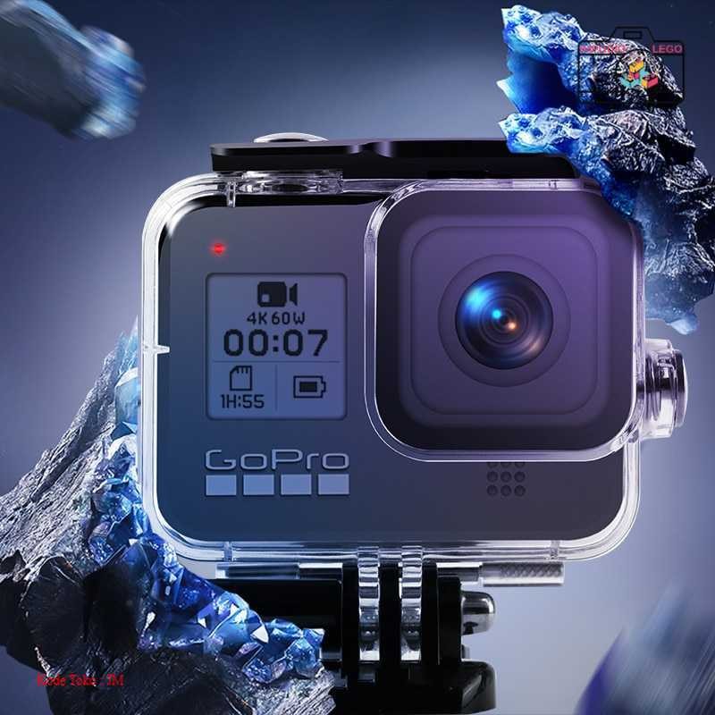 Underwater Waterproof Case 60M for GoPro Hero 8 - GP-08 | Aksesoris Kamera Waterproof Outdoor [IMPOD