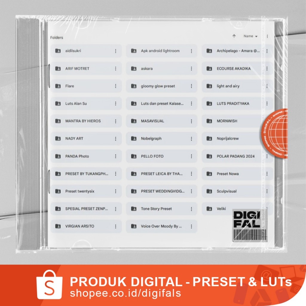 PAKET PRESET & LUTs ALL  VENDOR WEDDING LIGHTROOM