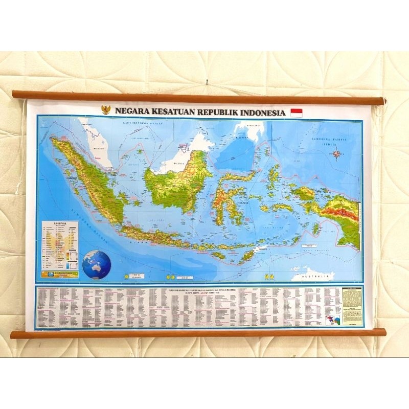 

PROMO TERBARU Peta Bingkai NKRI / Indonesia 38 Provinsi Tahun 2025 Ukuran Kecil