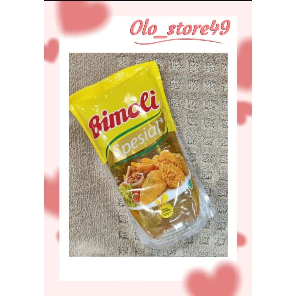 

OLO49 Minyak Goreng Bimoli Kemasan Pouch 1 Liter Refill 1 L