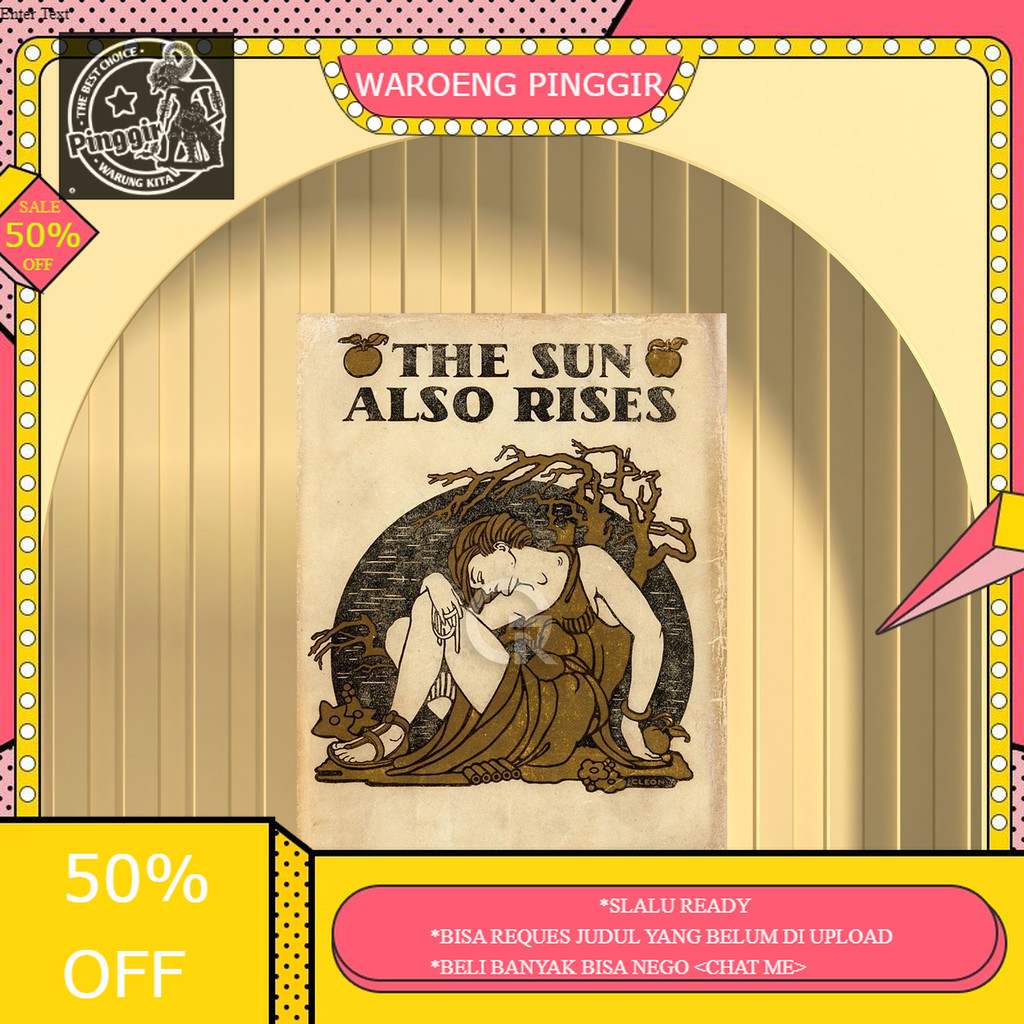 Book The Sun Also Rises By Ernest Hemingway