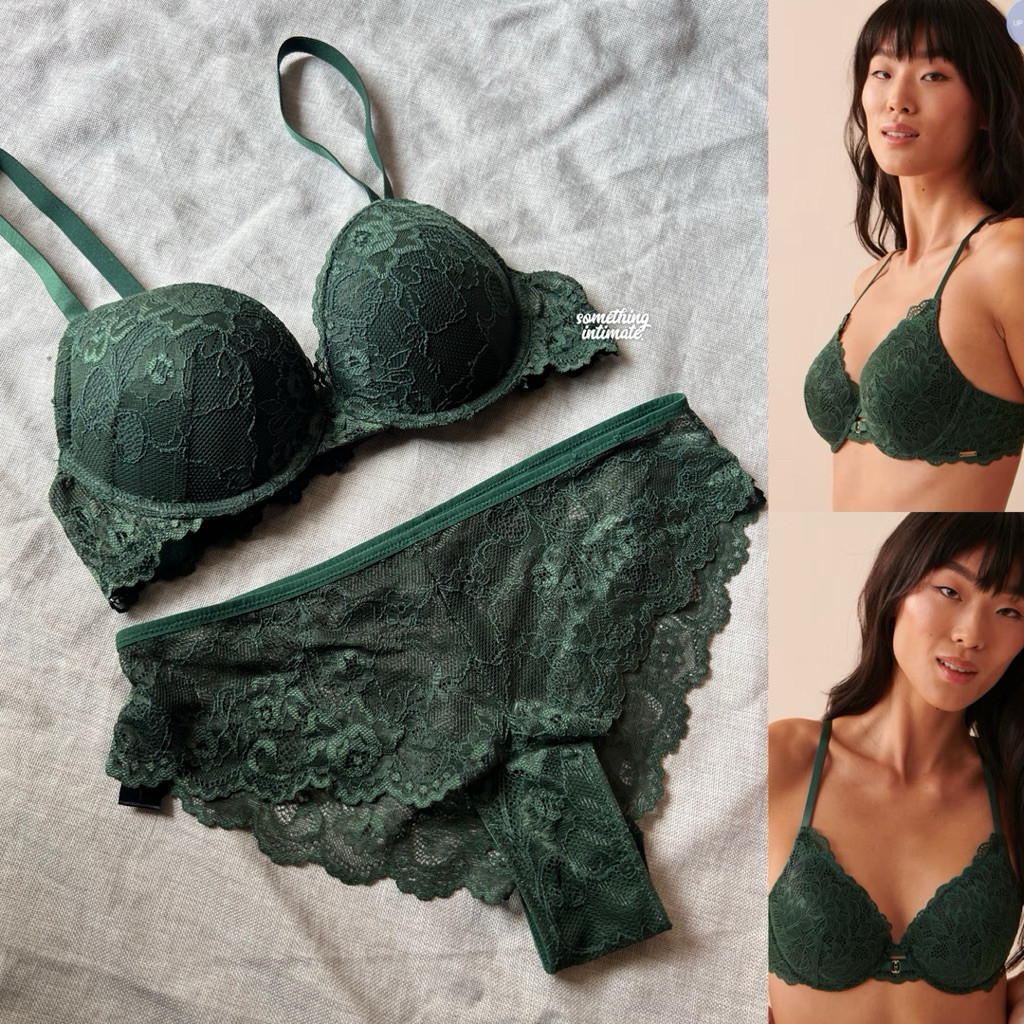 Sapph ODETTA Plunge Push Up Bombshell Bra Super Pushup Bra / Remix Rosie Lightly Padded Balconette D