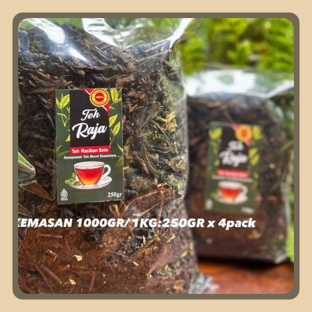 

Teh Raja Racikan Teh Solo Kemasan 1Kg Paket Hemat
