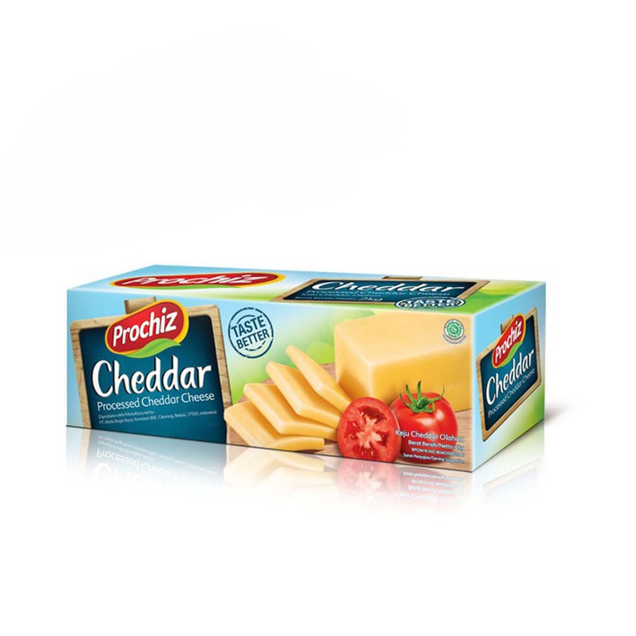

Keju Cheddar Prochiz Premium / Cheddar Cheese Premium - 2 Kg