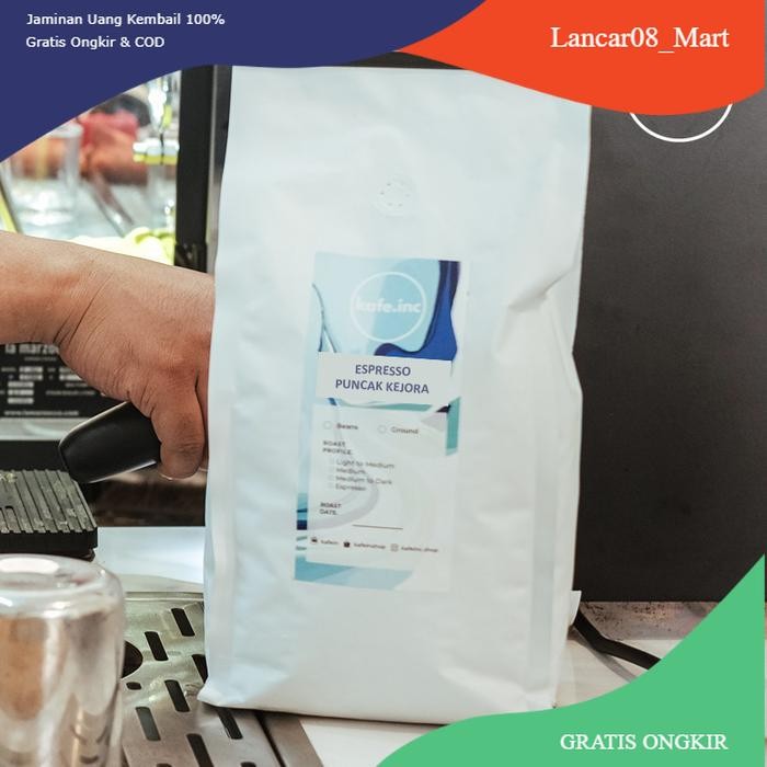 

【L-MART】SALE!!! Kopi Espresso Blend Puncak Kejora 60:40 Kafein 200 Gram, Biji