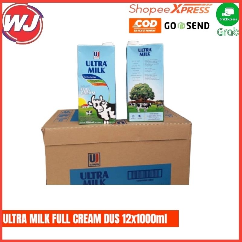 

ULTRA MILK FULL CREAM DUS 12x1000ml
