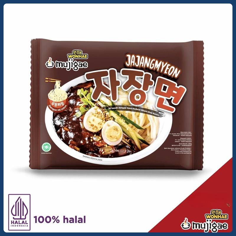 

Mujigae by Wonhae Jajangmyeon 265 gr